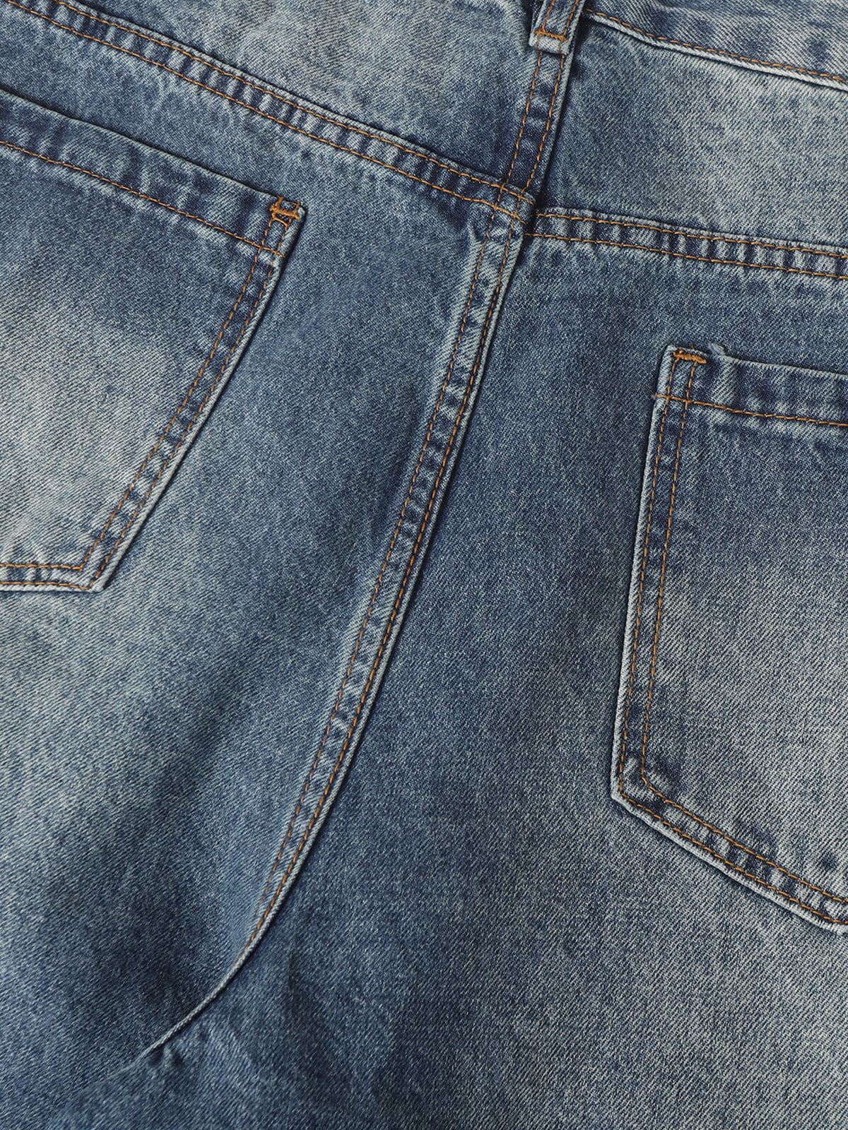 Aelfric Eden Washed Panel Baggy Barrel Jeans