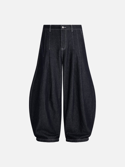 Aelfric Eden Baggy Barrel Pleated Jeans