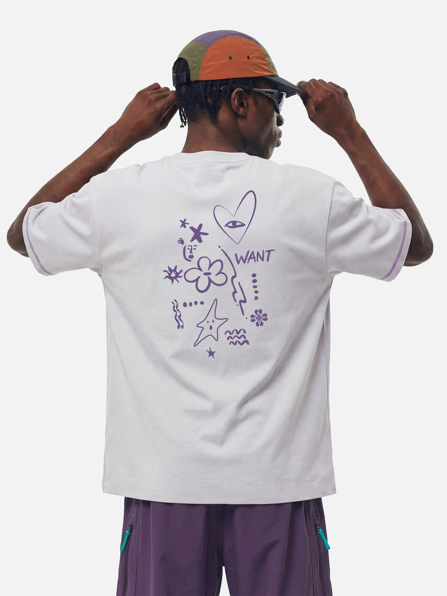 Breezy Oversized Field Tee