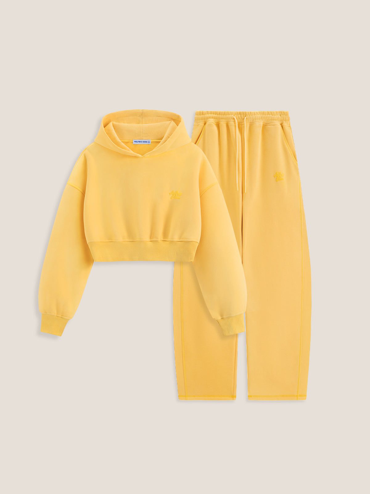 Soufflé Cropped Cloud Hoodie Sets