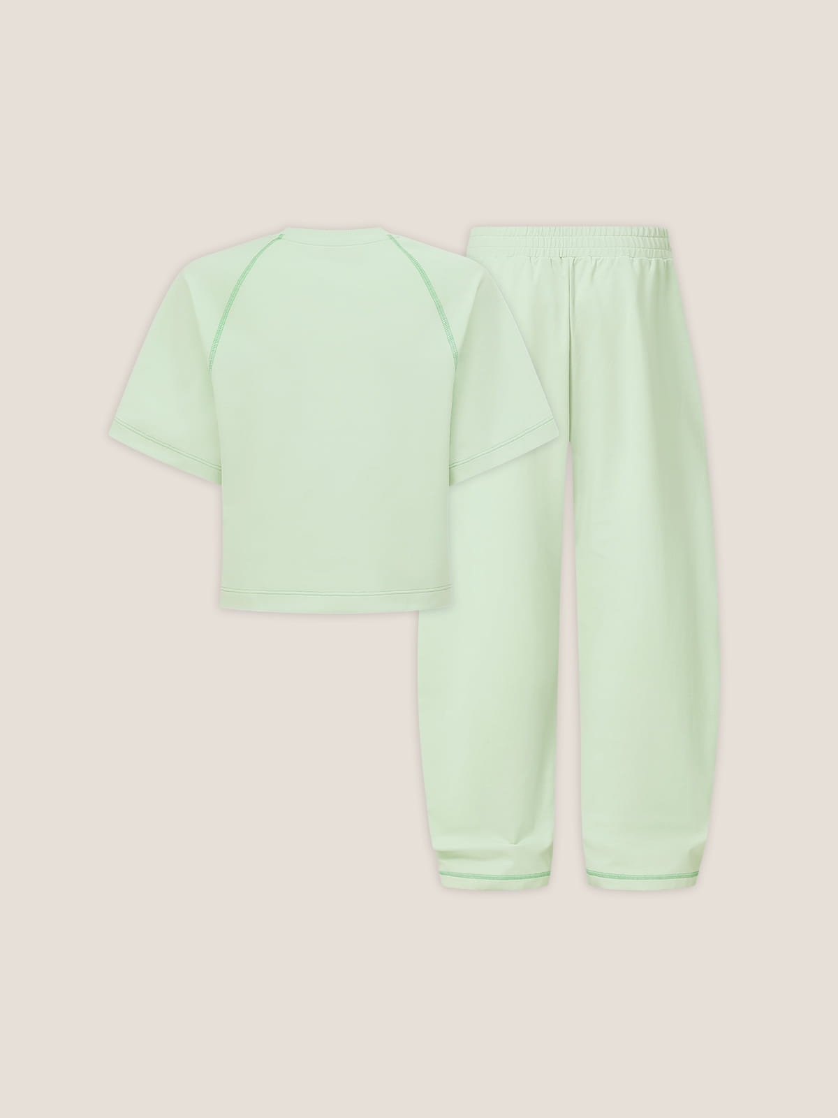 Cloud Cropped Sweat Set