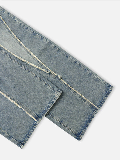 Aelfric Eden Baggy Fringe Jeans