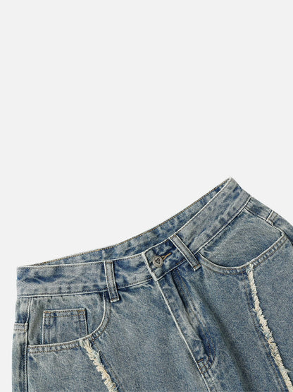 Aelfric Eden Baggy Fringe Jeans