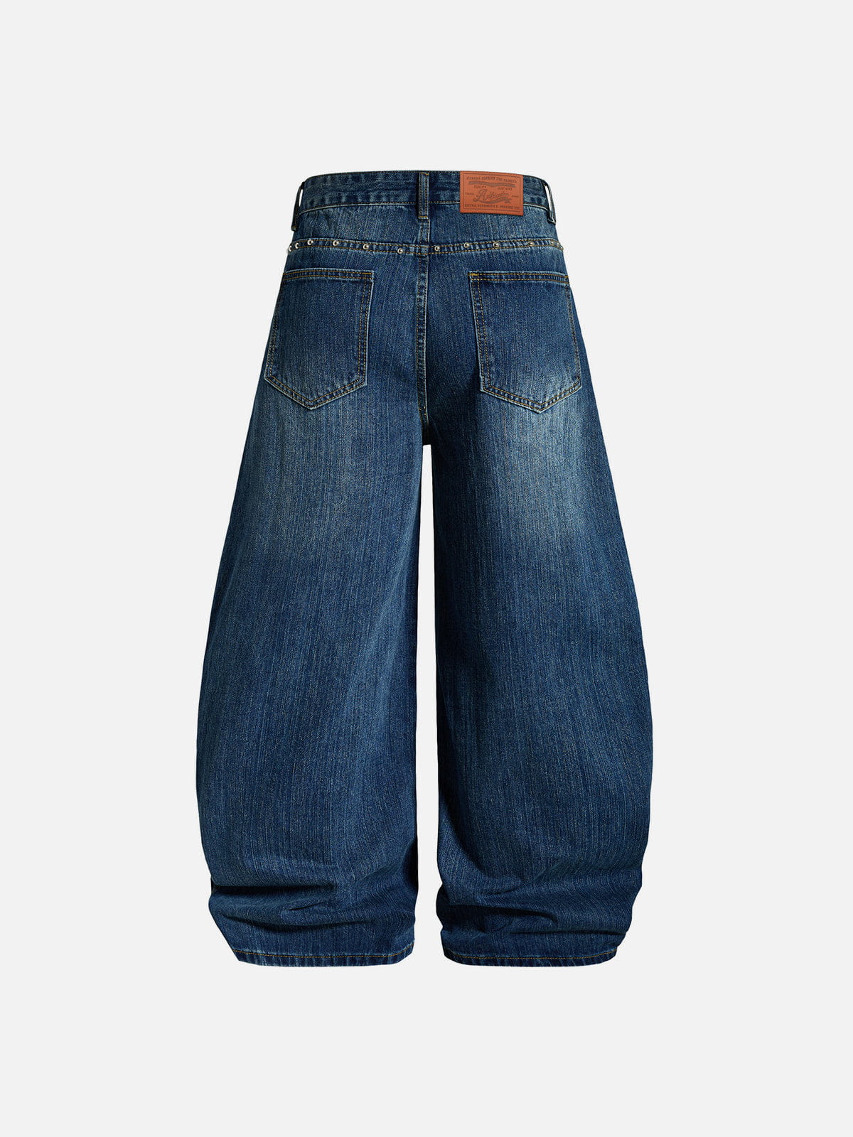 Aelfric Eden Rhinestone Baggy Barrel Jeans