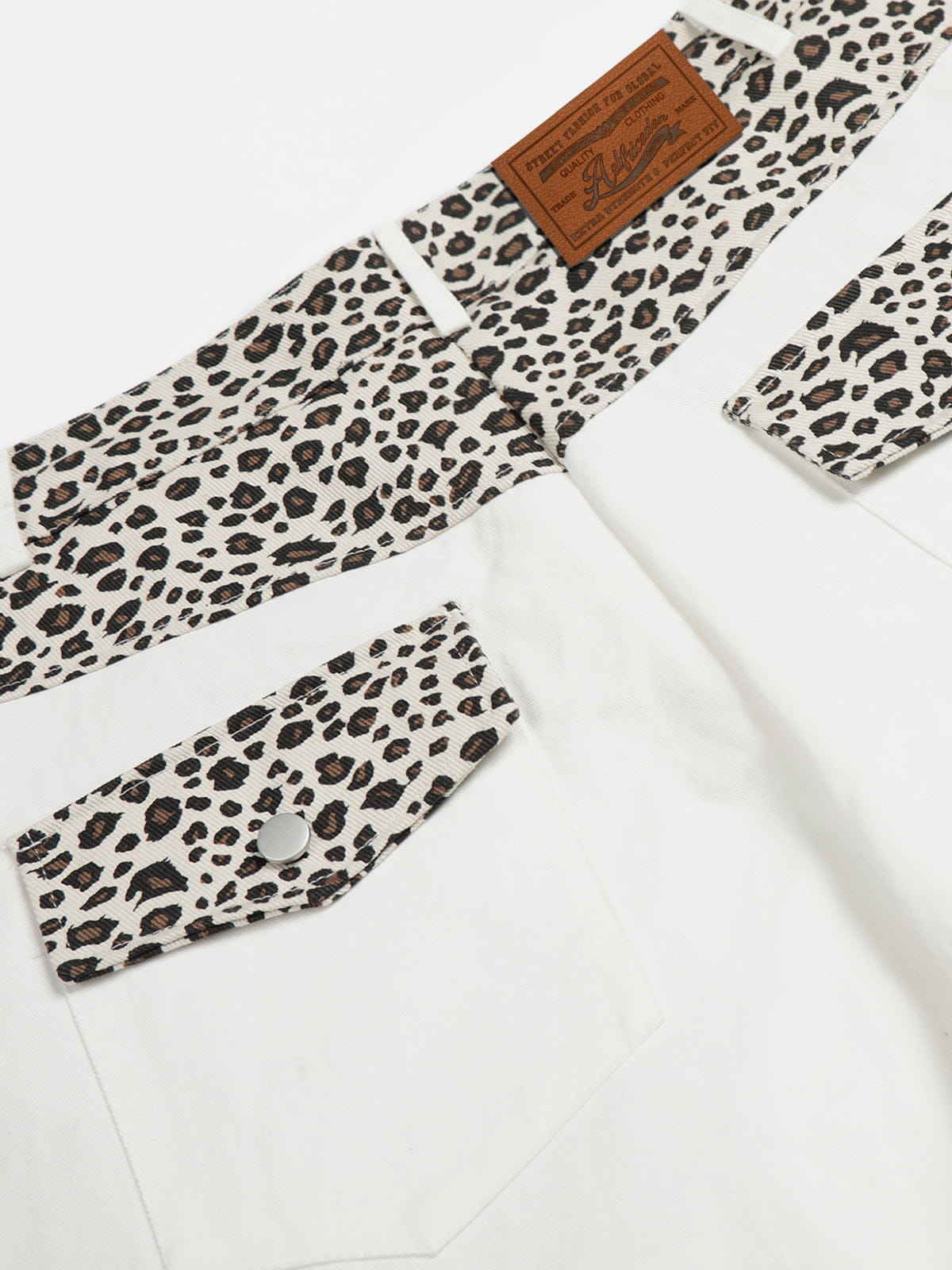 Aelfric Eden Leopard Panel Baggy Pants