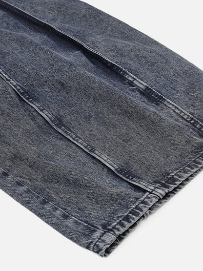 Aelfric Eden Pleated Baggy Barrel Jeans