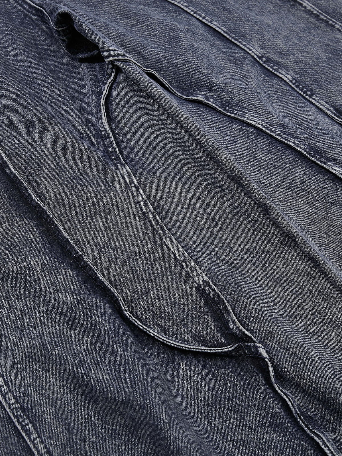 Aelfric Eden Pleated Baggy Barrel Jeans