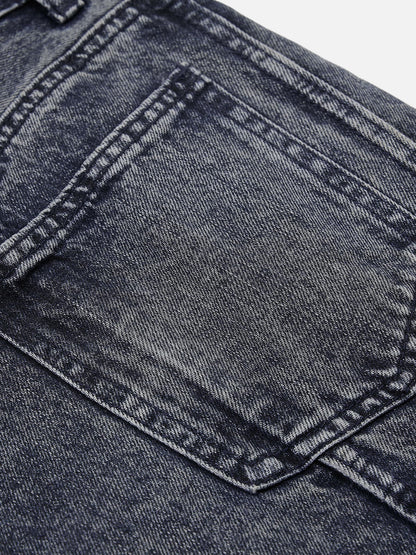 Aelfric Eden Pleated Baggy Barrel Jeans
