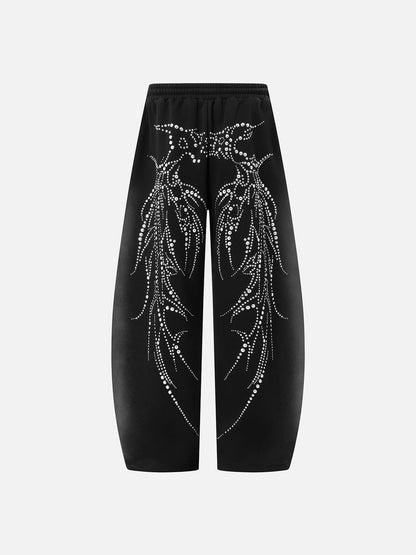 [Pre-Order] Aelfric Eden Rhinestone Baggy Barrel Sweatpants
