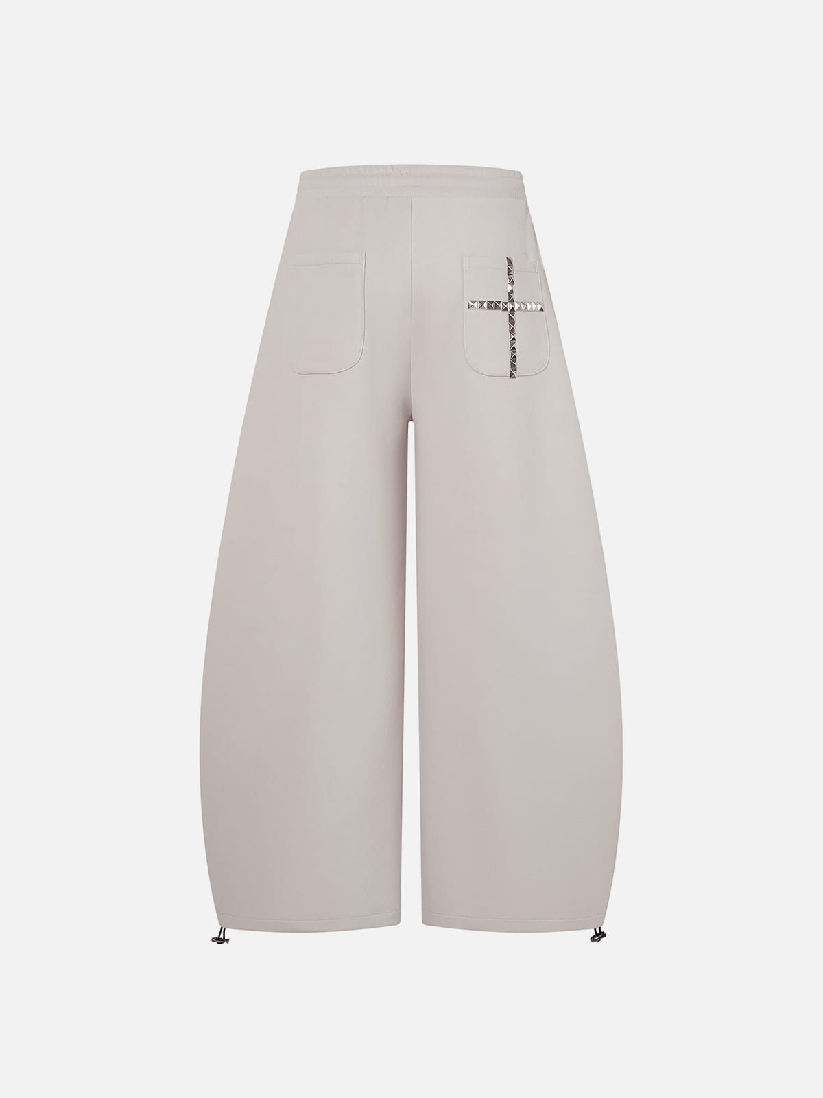 Aelfric Eden Studded Cross Baggy Barrel Sweatpants