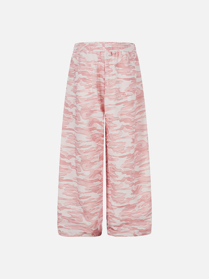 Aelfric Eden Pink Camo Baggy Sweatpants
