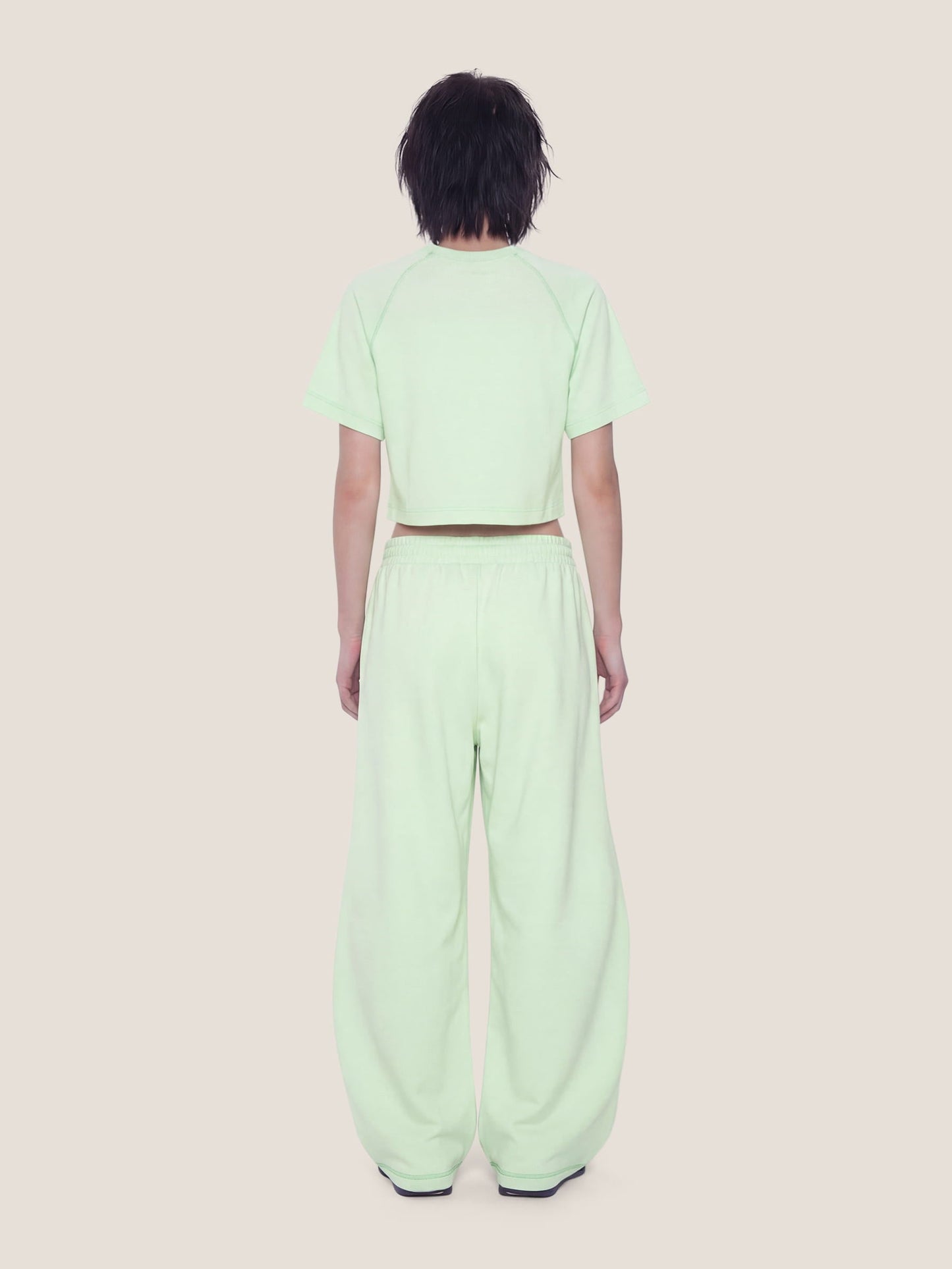 Cloud Cropped Sweat Set