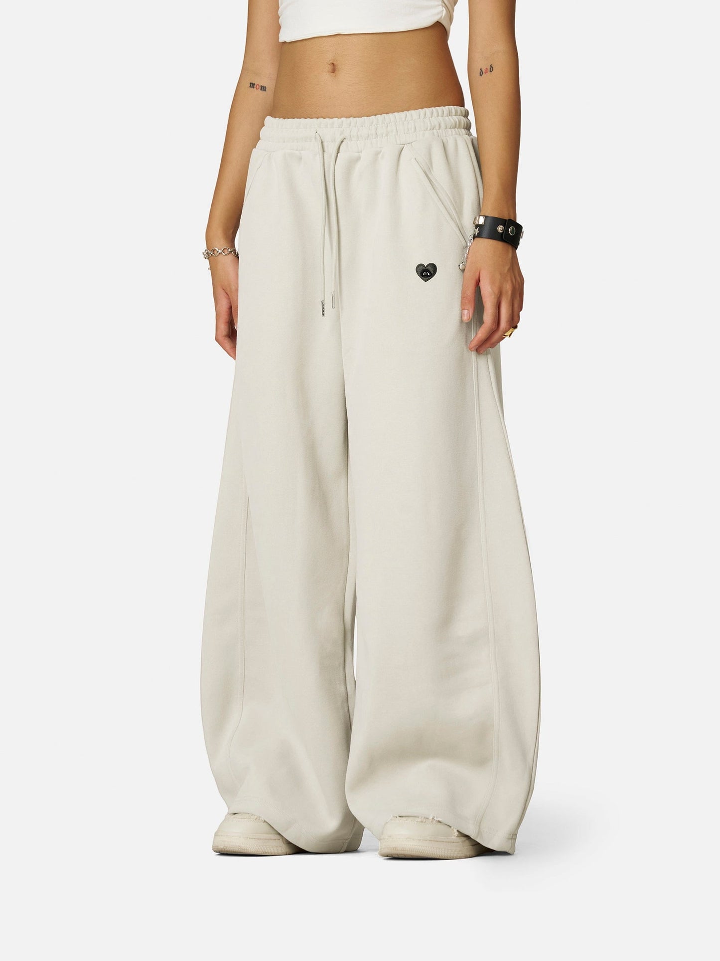 Aelfric Eden Khaki Super Baggy Barrel Sweatpants